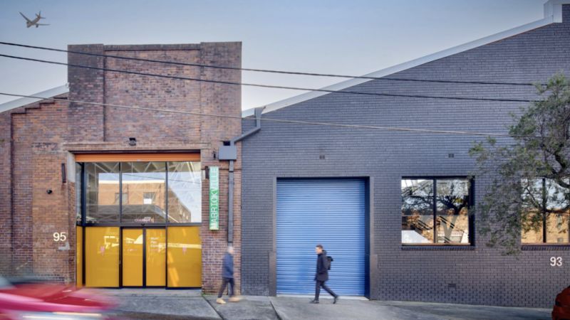 Can you guess what lurks behind these roller doors?