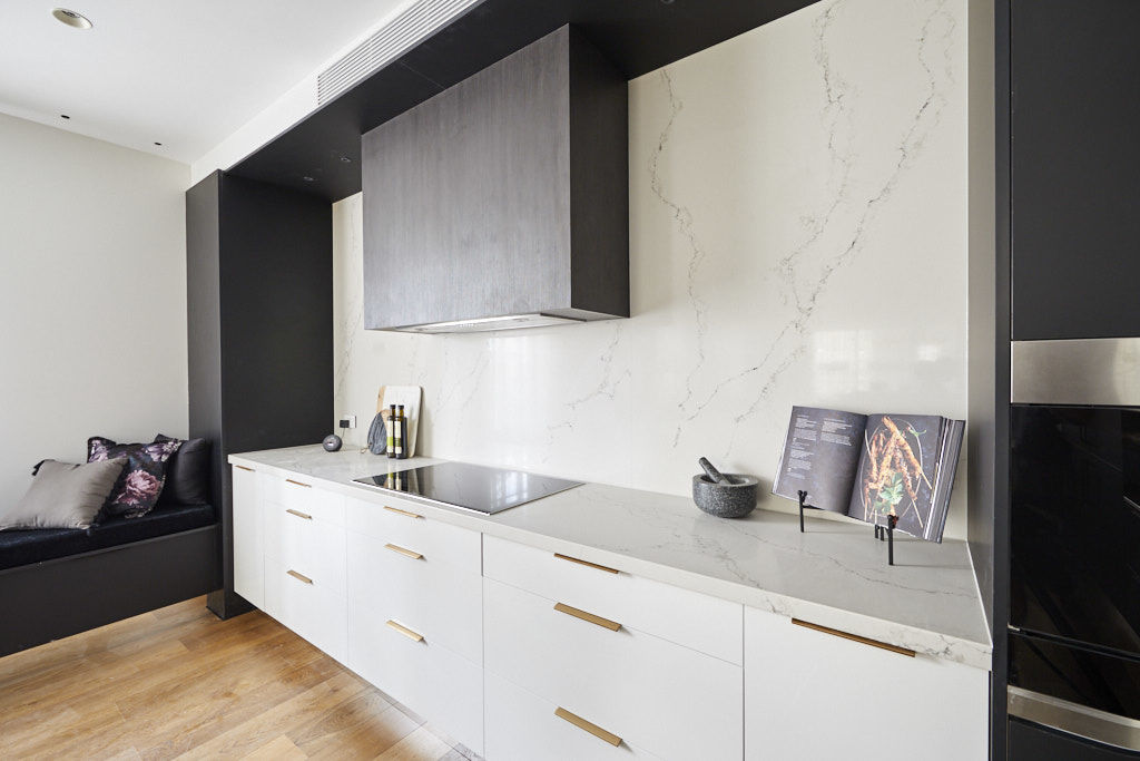 The kitchen was described as elegant by the judges. Photo: Channel Nine Photo: Channel Nine