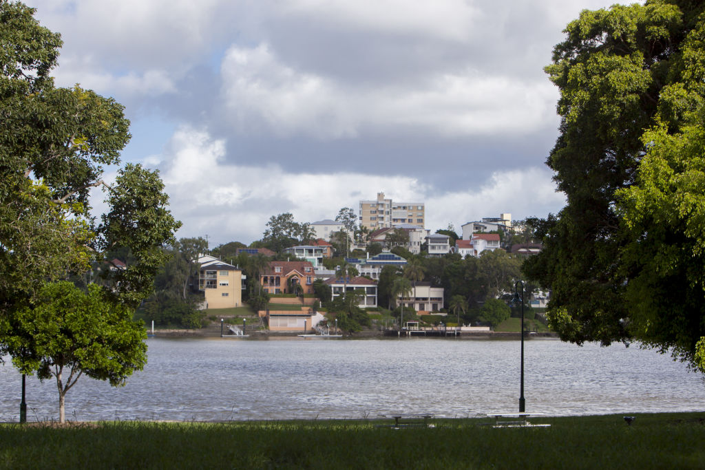 New Farm Park, Brisbane, overlooking the Brisbane River. Photo: Tammy Law