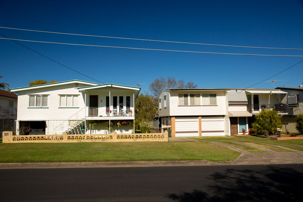 1960s-era houses at Stafford, on Brisbane's north side. Photo: Tammy Law. Photo: Tammy Law