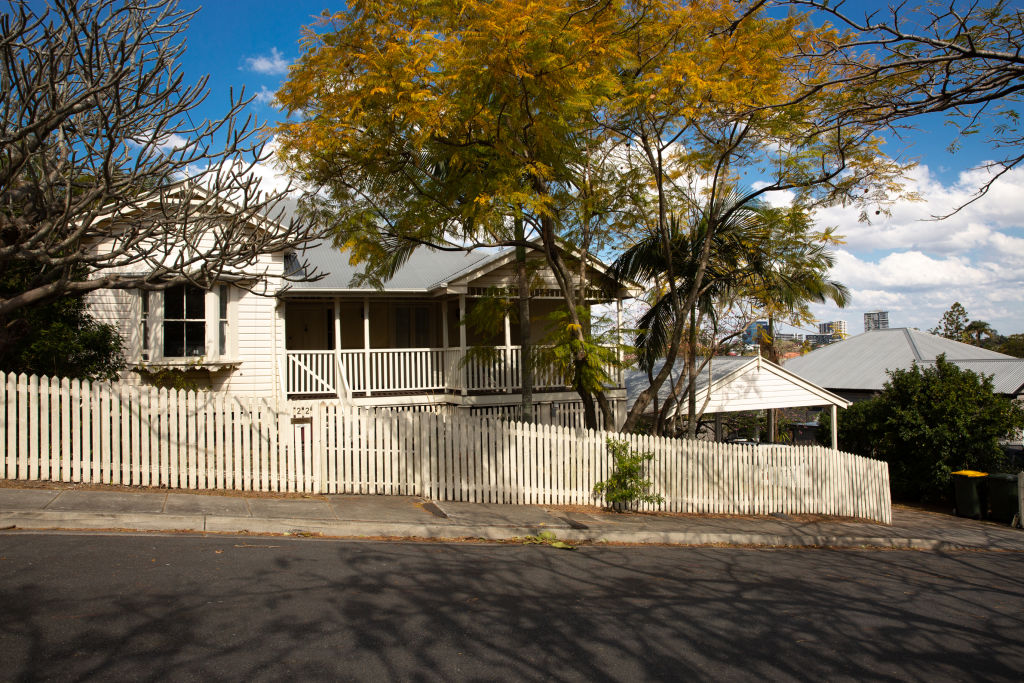 Auchenflower is the third-most expensive suburb in the city after a considerable increase in its median house price this year. Photo: Tammy Law