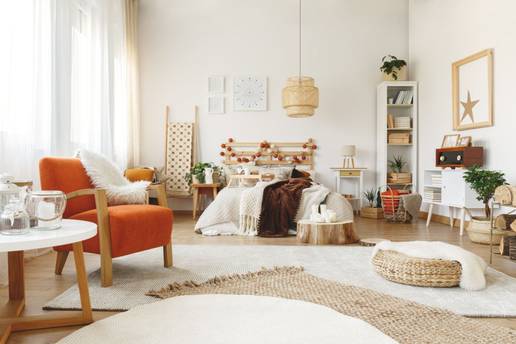 I tried layering rugs in my last apartment and nearly killed myself tripping over them in the dark. Never again for this klutz! Photo: iStock Photo: iStock