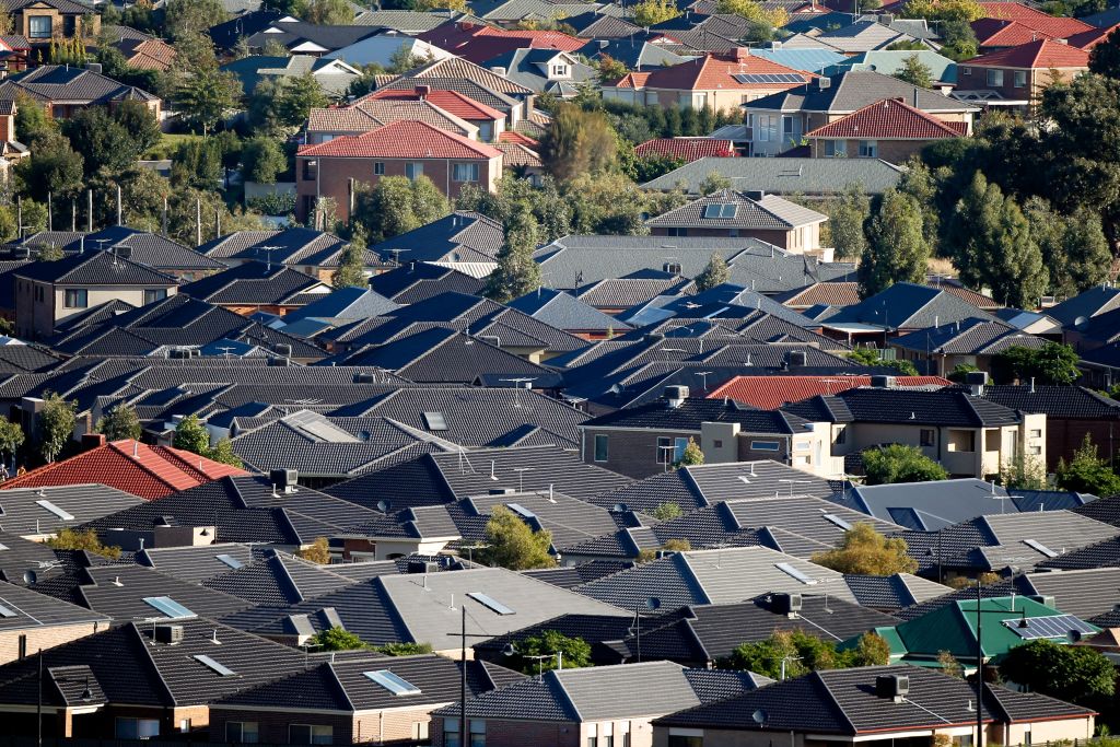 Melbourne's house prices have risen for the second consecutive quarter. Photo: Paul Rovere