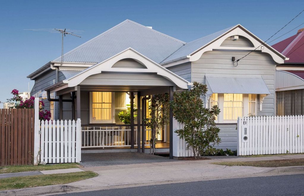 A thoughtful renovation: 13 Prospect Terrace, Kelvin Grove as it stands today. Photo: undefined