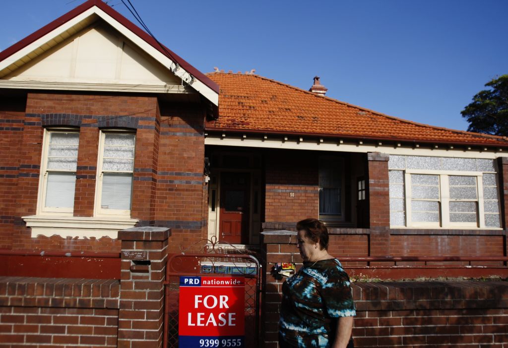 Three quarters of suburbs in Sydney's west had rent price falls. Photo: Louise Kennerley