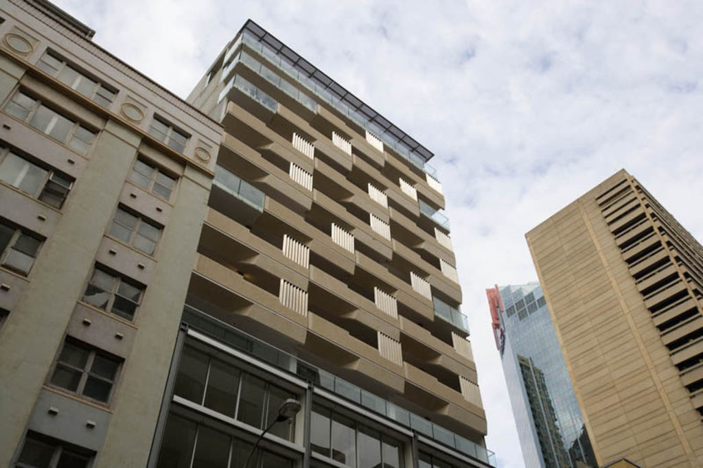 One of Angelo Candalepas' designed buildings in Sydney. Photo: supplied Photo: Supplied