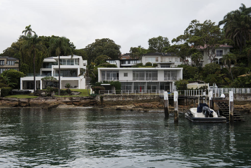 Four houses in Vaucluse bought by Leon Kamenev for almost $80 million. Photo: James Brickwood