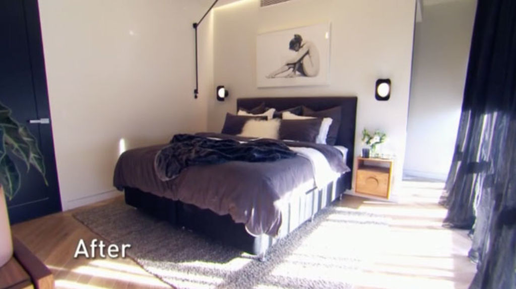Bianca and Carla 's bedroom after the re-do. Image: Channel Nine