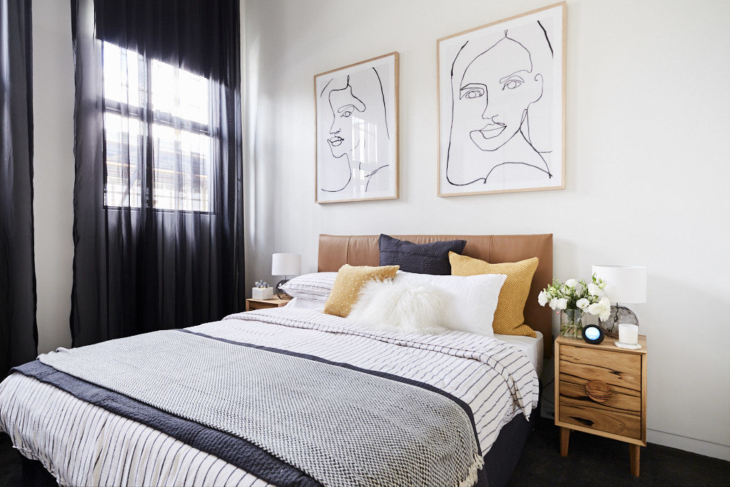 Hanging art on the walls? Fine. Moving walls altogether? You'll need approval. Photo: Channel Nine