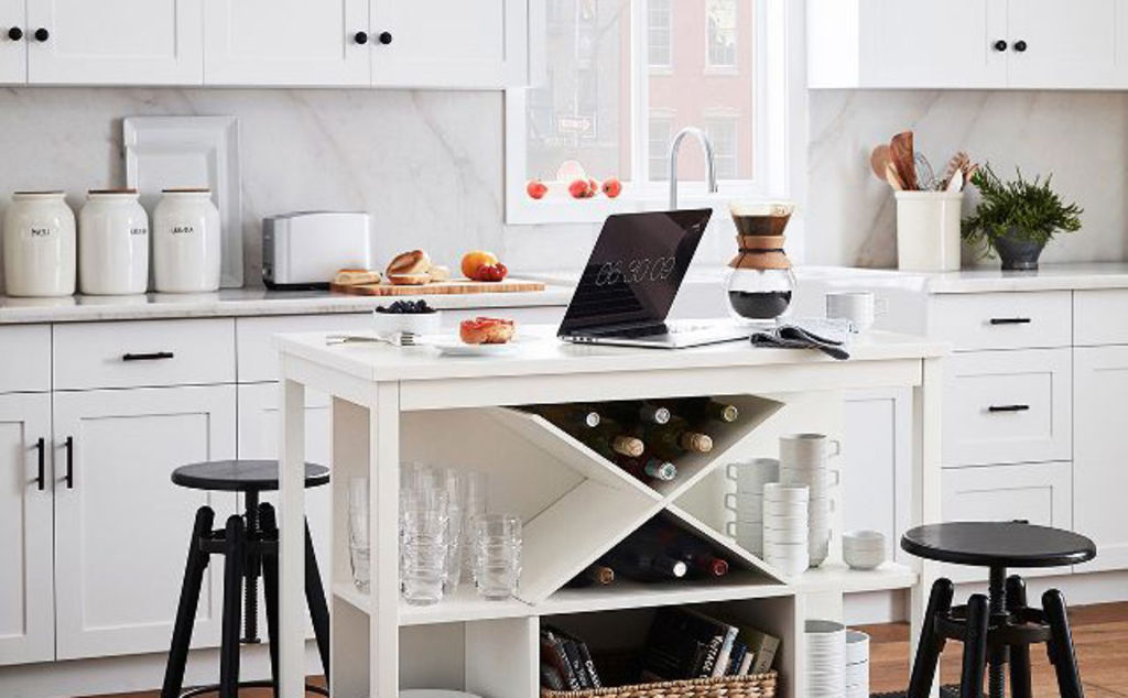 Try a neutral palette. Photo: Pottery Barn  Photo: undefined