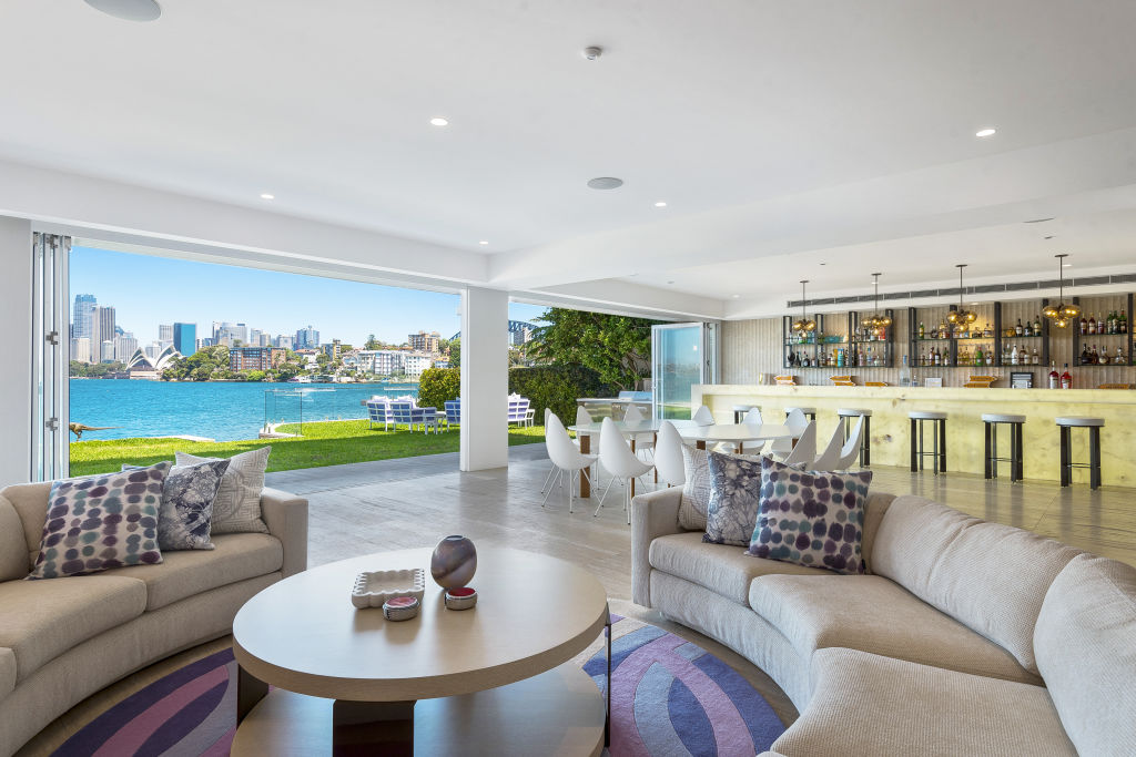 The Kurraba Point residence of Bill and Vonnie Wavish is set for an April 7 auction. Photo: Supplied