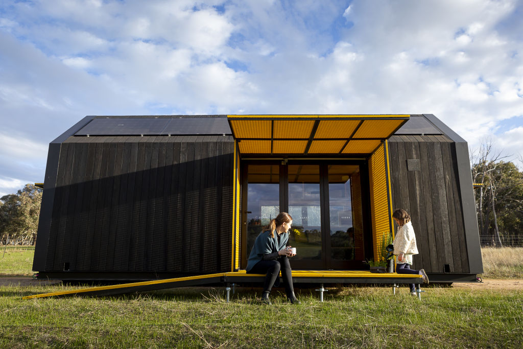 The RACV off-the-grid Tiny Home. Photo: courtesy of RACV Photo: RACV