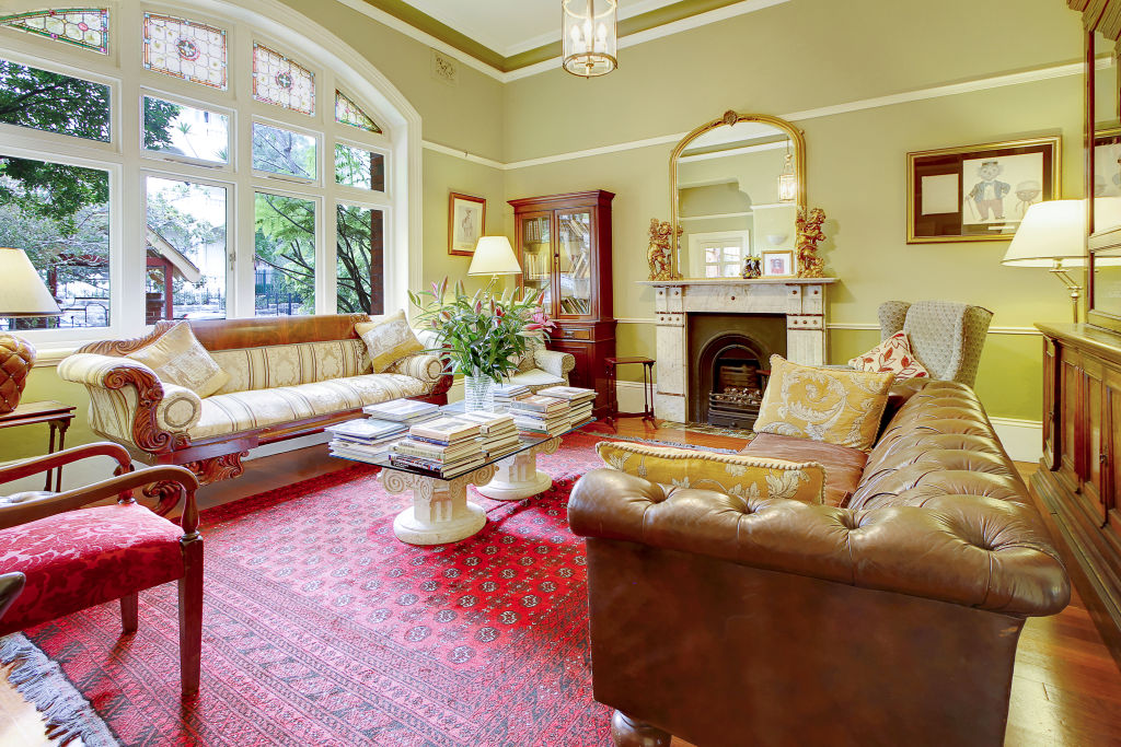 The grand property known as Simpsons was designed in 1892. Photo: Supplied