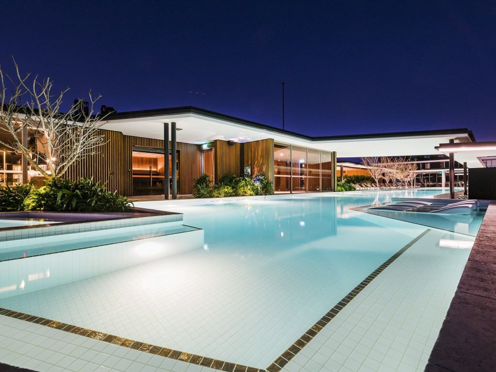 Pool with a view: The rooftop at 1506/18 Longland Street, Newstead. Photo: City Realty QLD. Photo: undefined