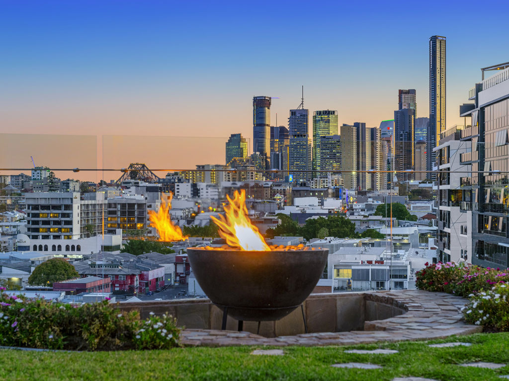 Views like no other: 801/8 Kyabra Street, Newstead. Photo: Ray White New Farm.