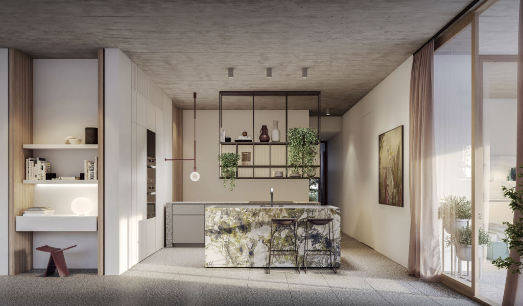 SJB's Adam Haddow was driven by a desire to fill a gap in Sydney's apartment market. Photo: Artist impression