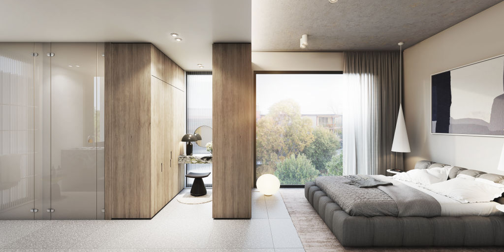 Each apartment is designed with high-end living in mind. Photo: Artist impression
