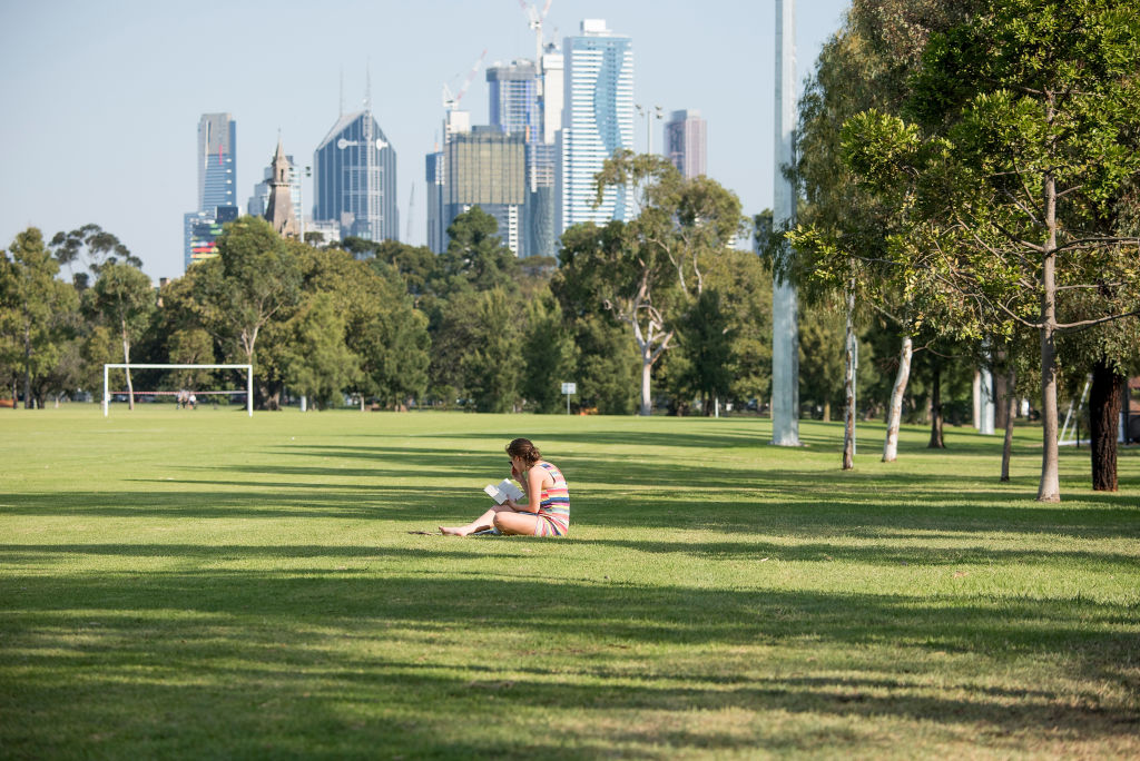Princes Park is opposite the site of the proposed development. Photo: Jesse Marlow