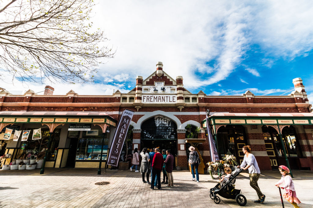 The heritage Fremantle markets remain a drawcard. Photo: undefined