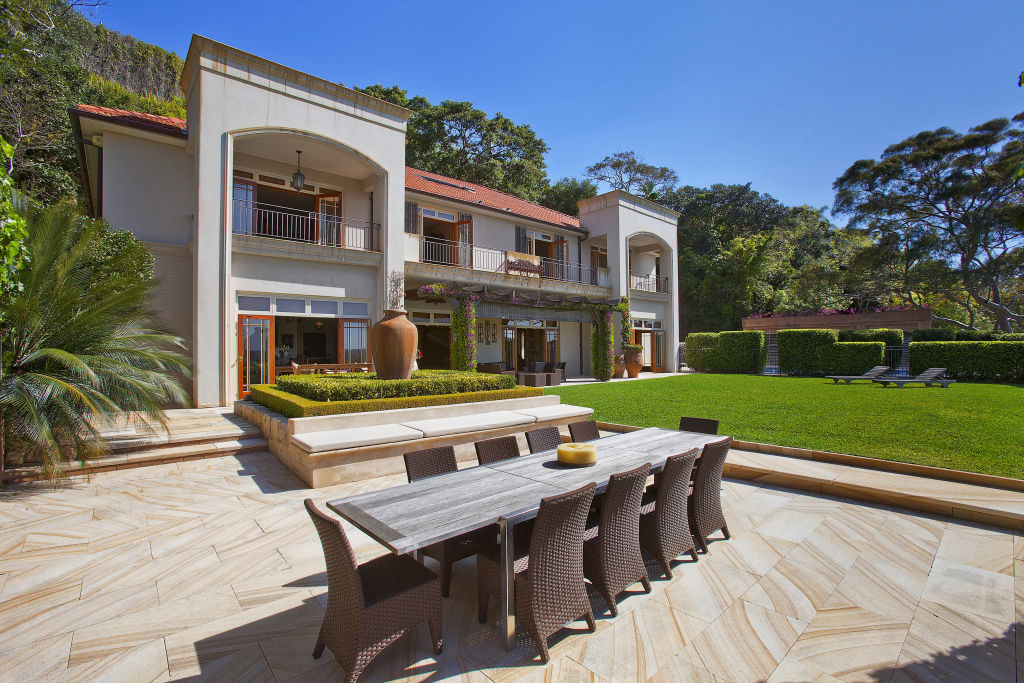 Graeme Crawford and Ian McLeod are selling this Vaucluse mansion. Photo: Supplied