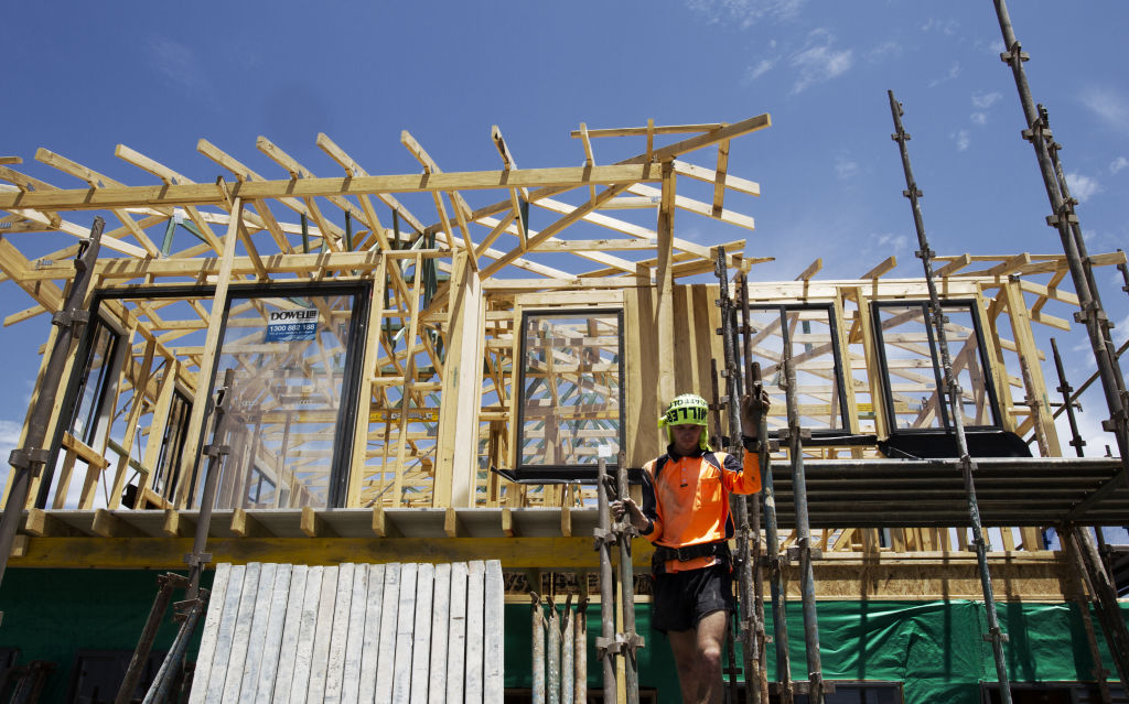 New houses produce nearly six times too much carbon.  Photo: Louie Douvis