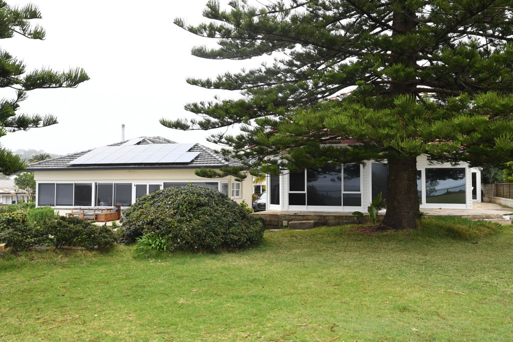 The two houses are set on 1500 square metres of beachfront reserve. Photo: Peter Rae Photo: Peter Rae