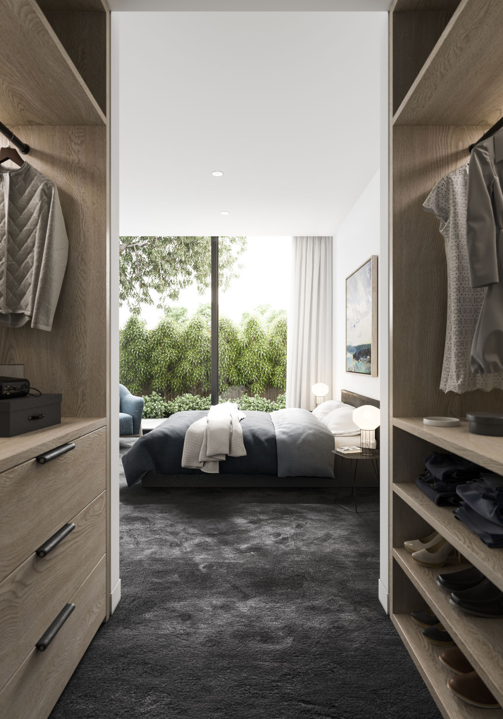 Each apartment is imbued with the same level of luxury. Photo: Artist impression