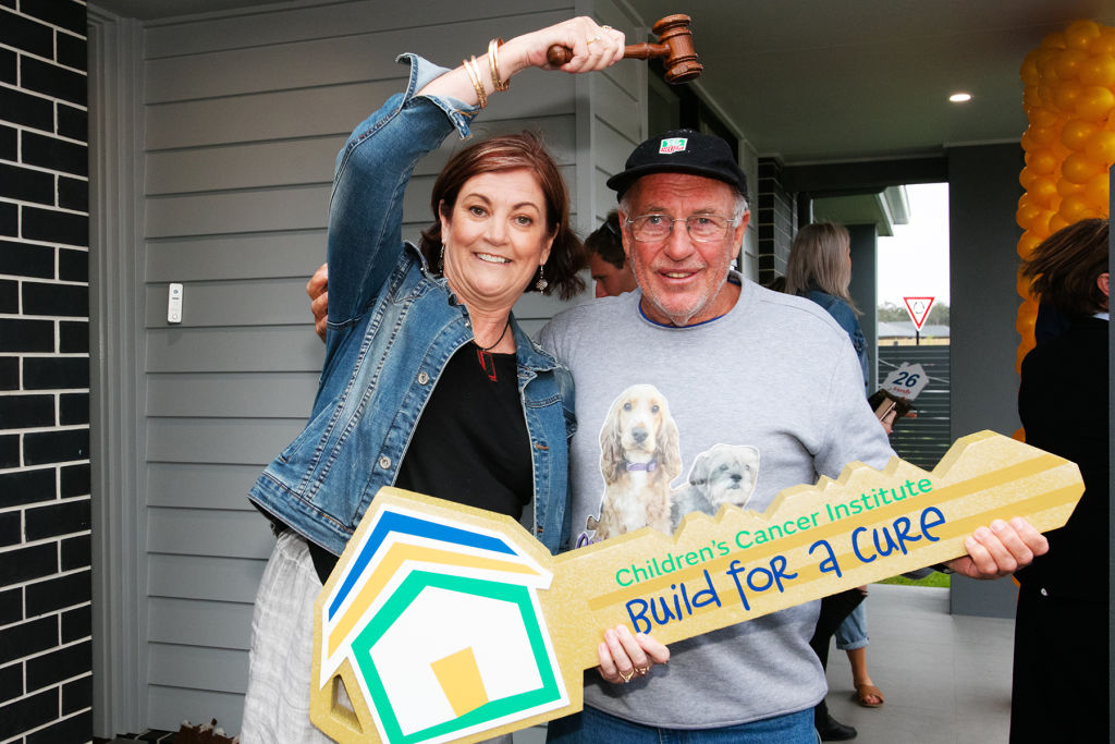 Success: Buyers Alan and Narelle Grace. Photo: undefined