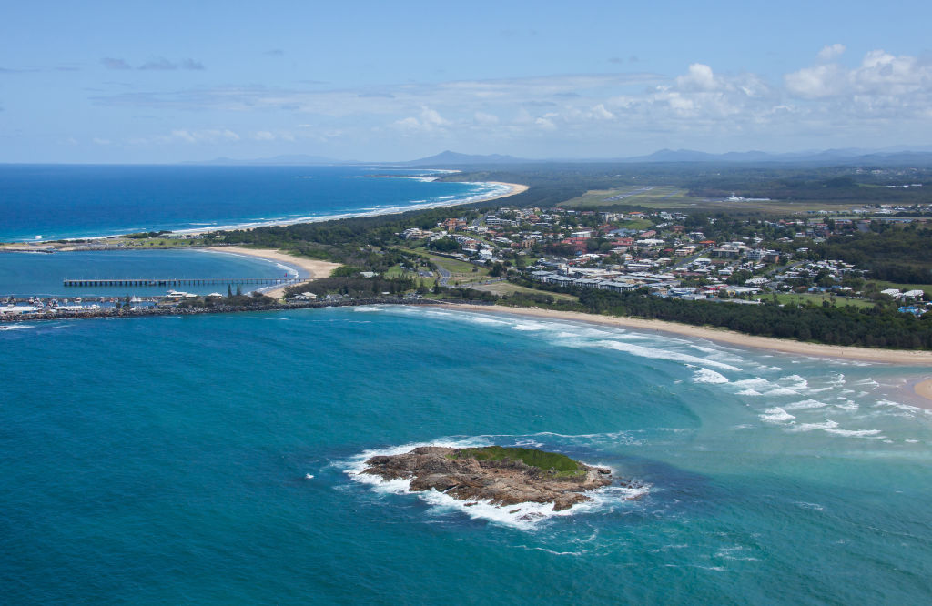 The median rental price in Coffs Harbour has jumped 22 per cent in five years.  Photo: Destination NSW