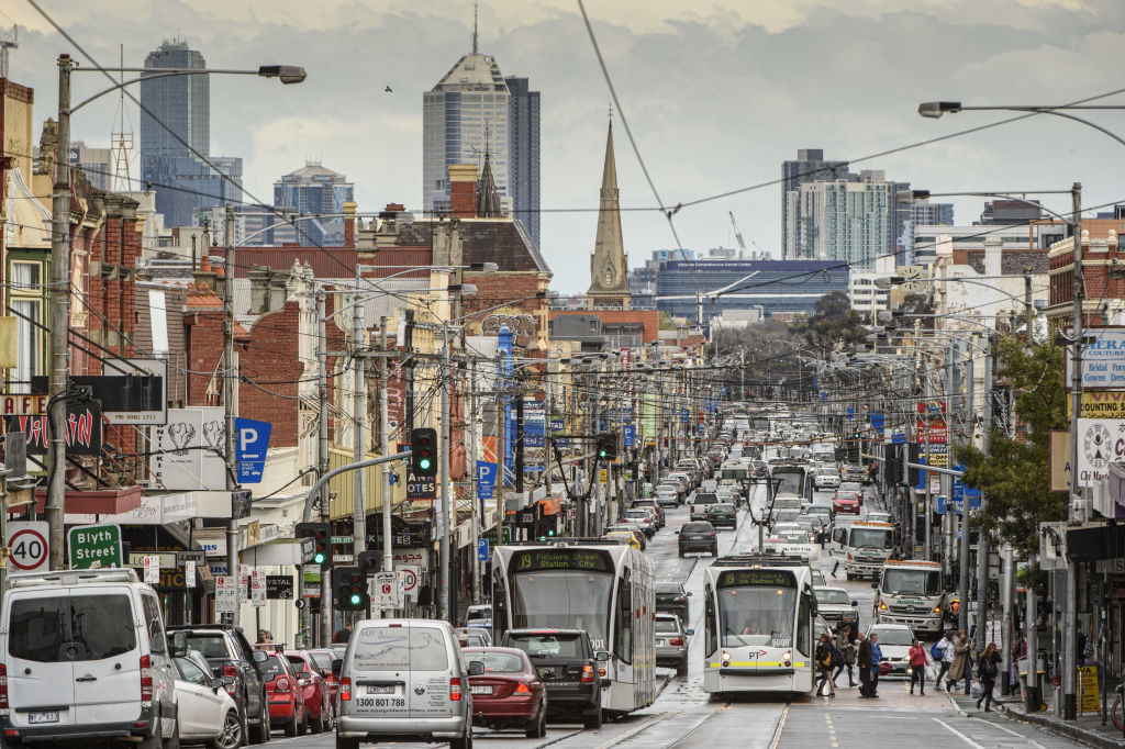 Living in medium to high density in locations close to public transport and amenities is better for a resident's health. Photo: Vince Caligiuri