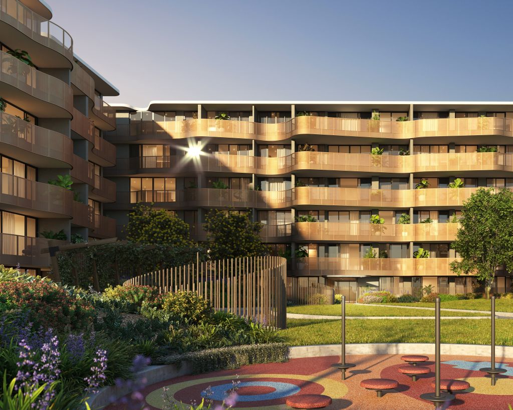 An artist's impression of the finished product at S Pagewood Photo: undefined