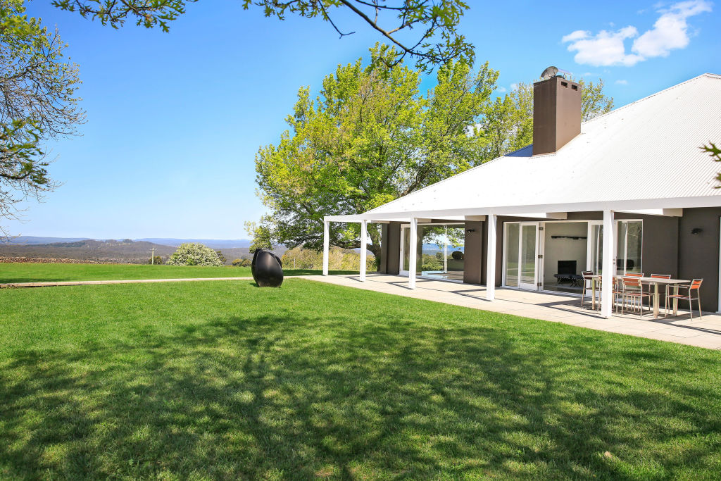 This 27-hectare property in Wildes Meadow has listed for $5.5 million. Photo: Supplied