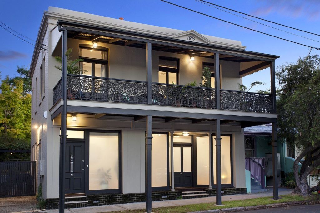 153 Young Street, Annandale, a renovated four-bedroom terrace, fetched $3.36 million. Photo: undefined