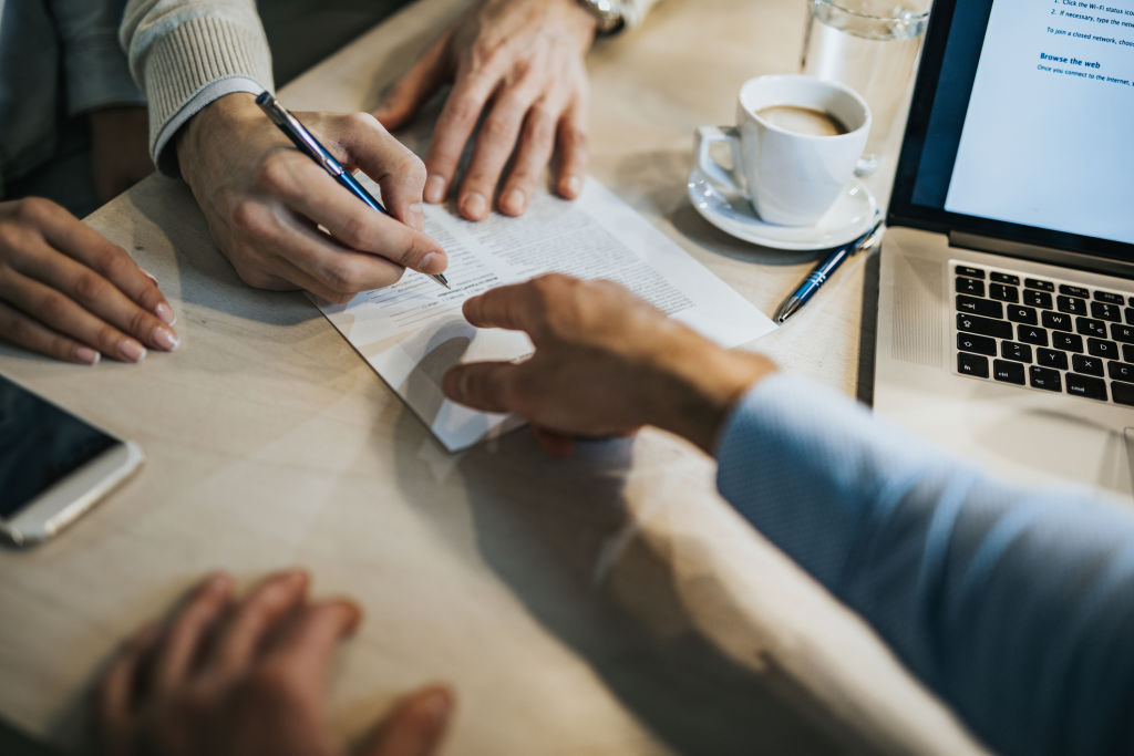 The days of copious paperwork will be a thing of the past if the property industry incorporates innovative tools to deal with COVID-19 into business practice down the track. Photo: iStock