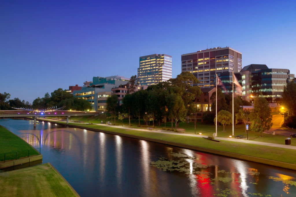 The Parramatta River at dusk. Image: Fairfax