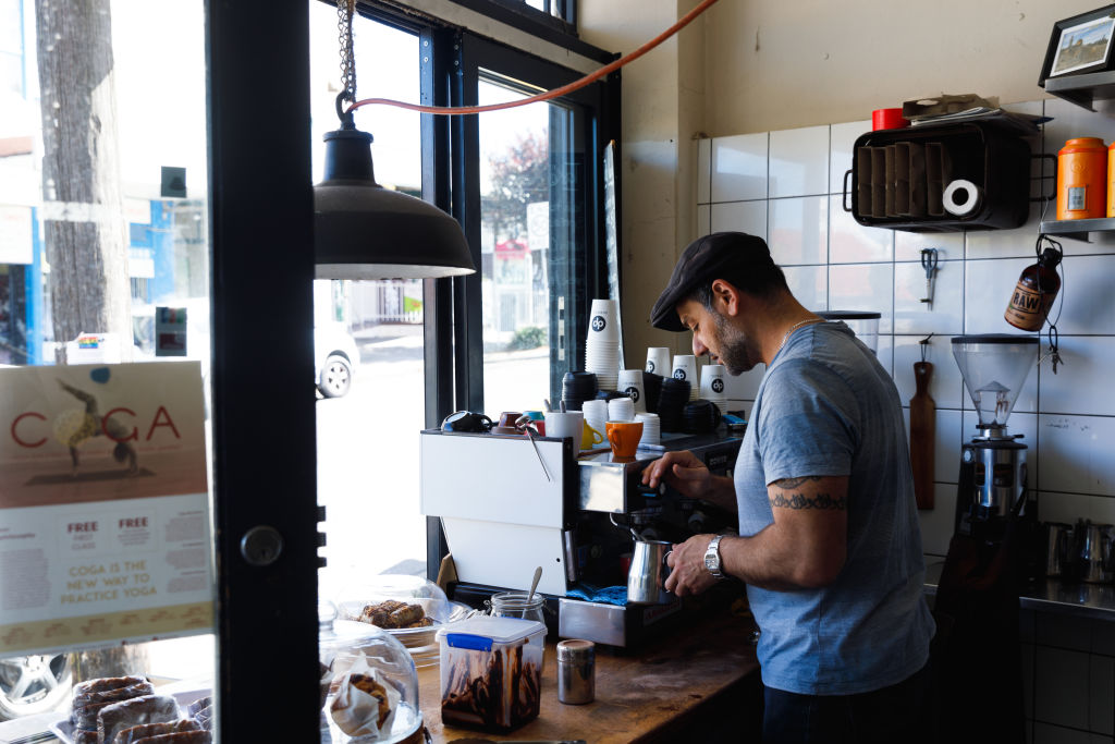 While there are more offerings in neighbouring suburbs, Lewisham has a sprinkling of its own cafes. Photo: Steven Woodburn Photo: Steven Woodburn
