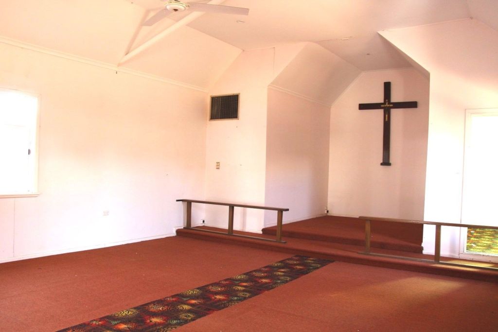 The interior of the former Catholic church in Irymple. Photo: Professionals Mildura Photo: Professionals Mildura