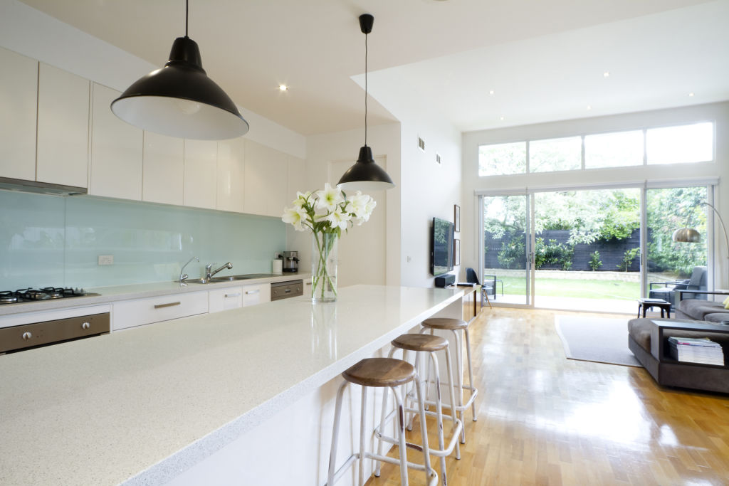 Pendant lights provide instant sophistication. Photo: iStock