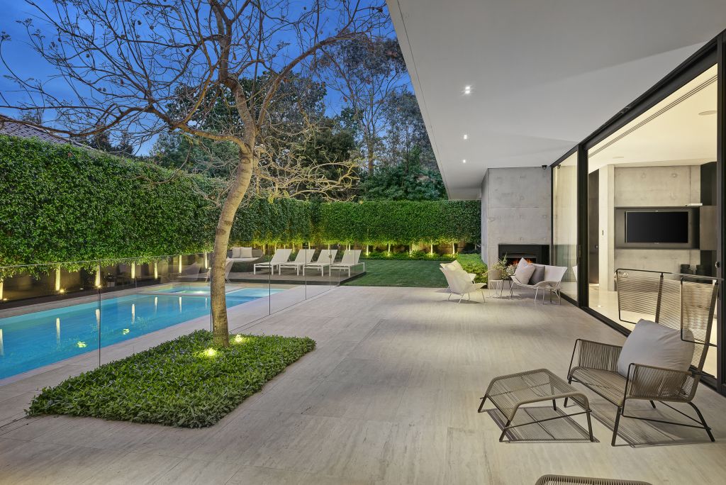 The home features a heated outdoor pool. Marshall White Photo: undefined