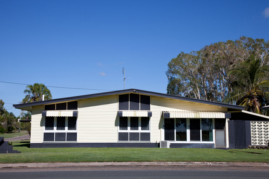 The A-frame was also popular in Brisbane in the 1970s. Photo: iStock Photo: undefined