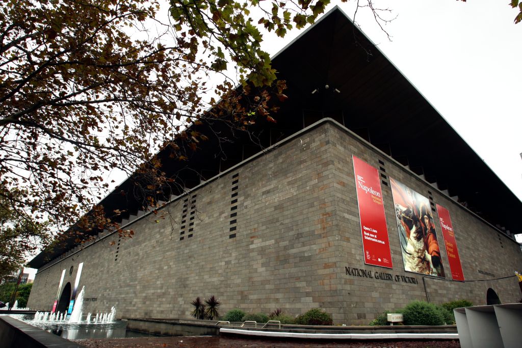 The National Gallery of Victoria on St Kilda Road. Image: Fairfax