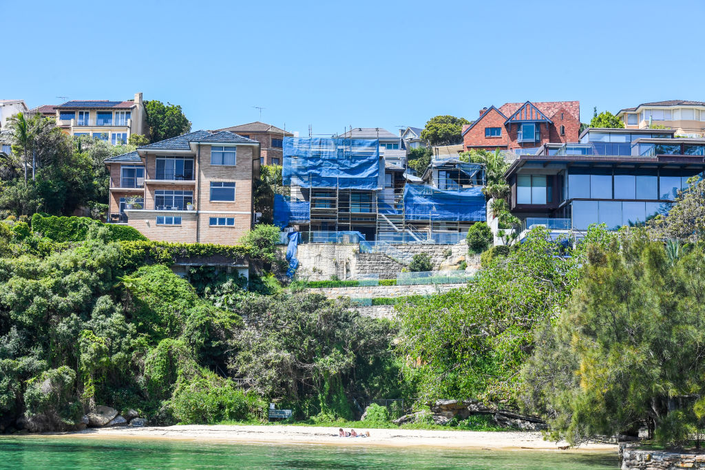 The Vaucluse home of Michael Ibrahim (right) sold for $31 million to Alexander Ma. Photo: Peter Rae