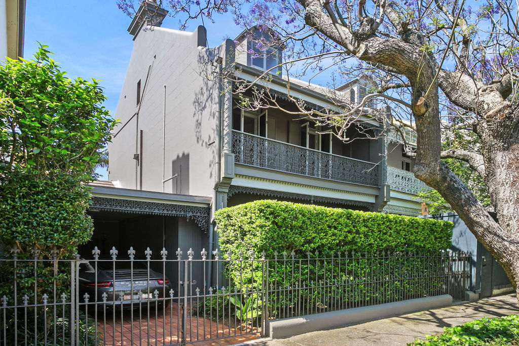 James Harron and his wife, Alison, bought the Glenview Street terrace two years ago. Photo: Supplied