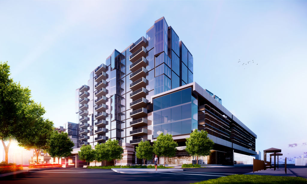 Salta's build-to-rent project, proposed for Victoria Gardens in Richmond. Photo: Salta Photo: undefined