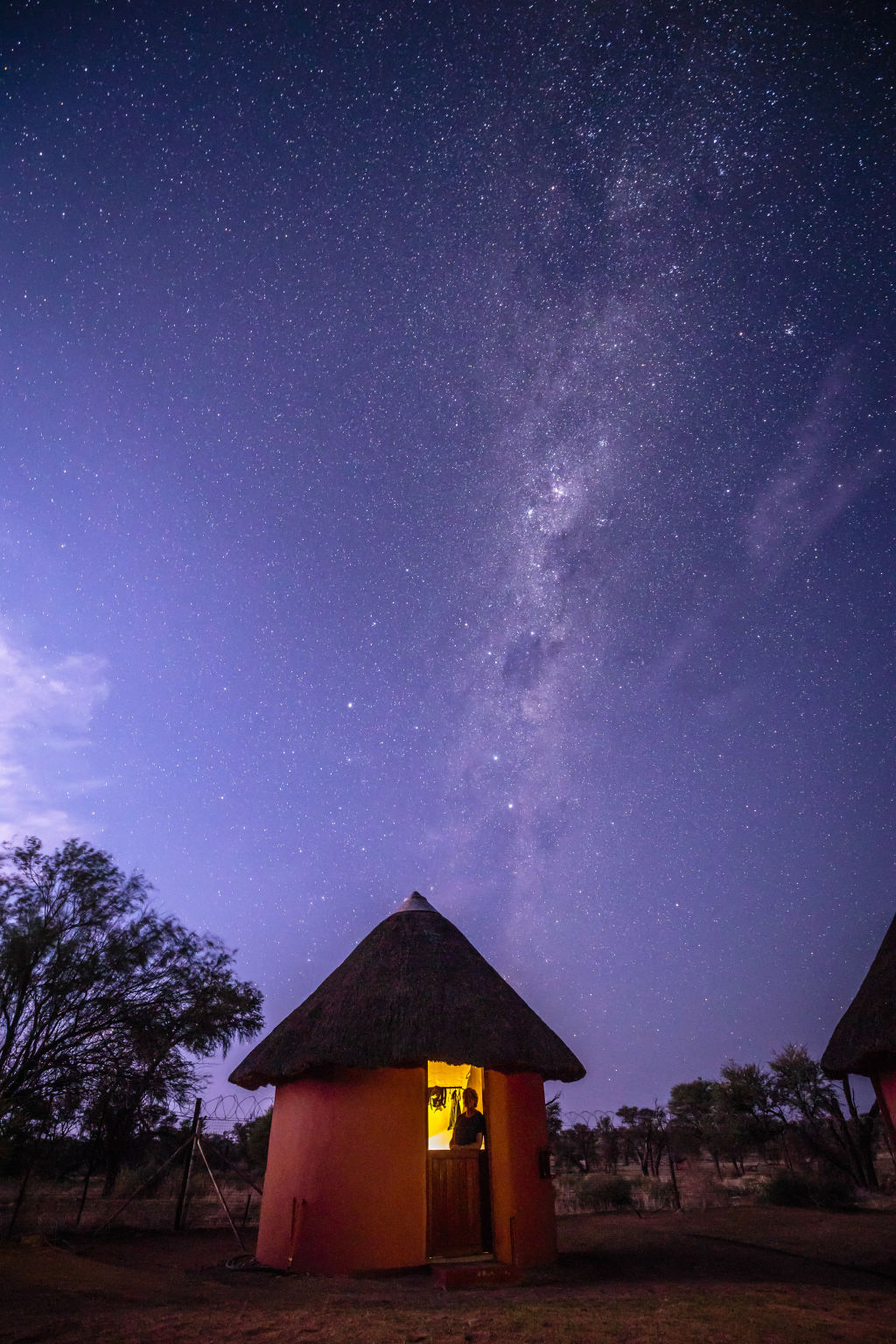 Accommodation in the Kalahari. Photo: Bobby-Jo Vial Photo: Bobby-Jo Vial