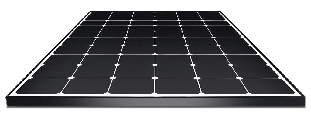 The LG NeON R solar panel.