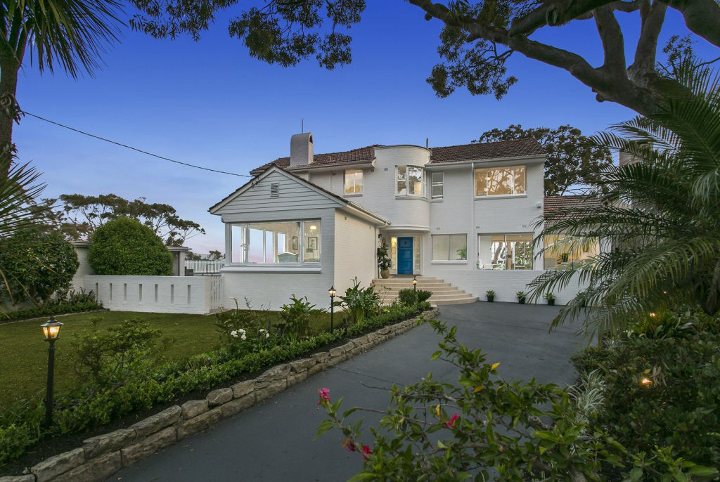 This Clontarf property, formerly owned by late oil baron Sir Walter Leonard, is for sale. Photo: Supplied