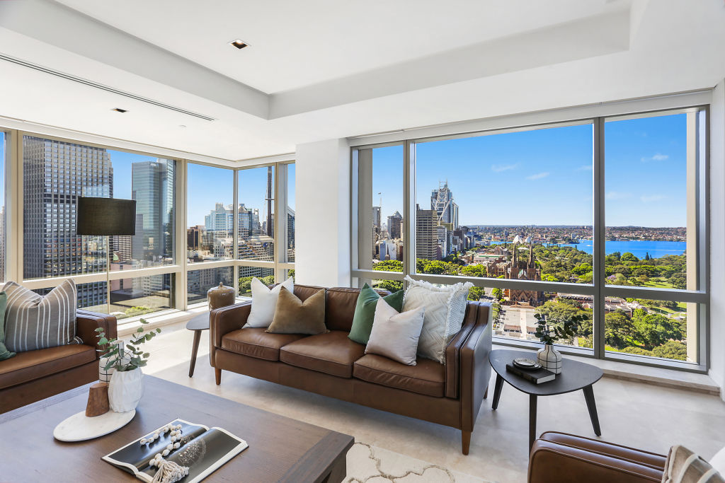 Shanghai shipping tycoon Shannian Huang has sold the Sulman penthouse in The Residence for $14.5 million. Photo: Supplied