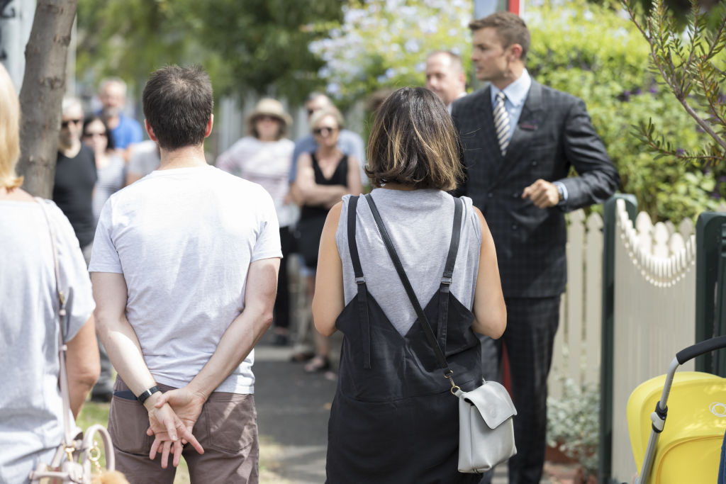 At auction time, the silence was unnerving. Not one bid – not a cracker.   Photo: Dan Soderstrom