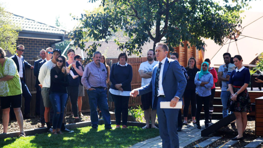 Some auctiongoers are using terse tactics to get a good buy. Photo: Lucy Bladen